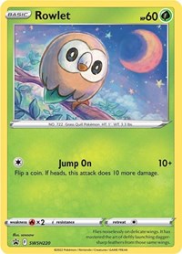 Rowlet - SWSH220 (SWSH220) [SWSH: Sword & Shield Promo Cards]