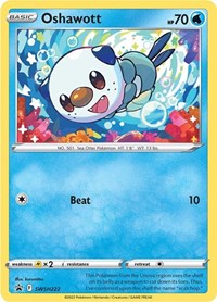 Oshawott - SWSH222 (SWSH222) [SWSH: Sword & Shield Promo Cards]