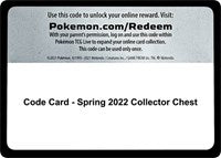 Code Card - Spring 2022 Collector Chest [Miscellaneous Cards & Products]