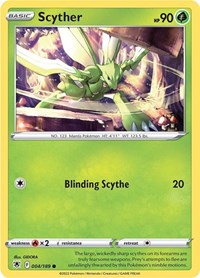 Scyther (004) (004/189) [SWSH10: Astral Radiance]
