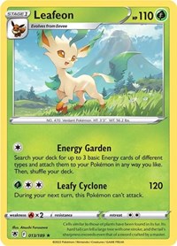 Leafeon (013/189) [SWSH10: Astral Radiance]
