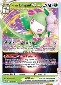 Hisuian Lilligant VSTAR (018/189) [SWSH10: Astral Radiance]
