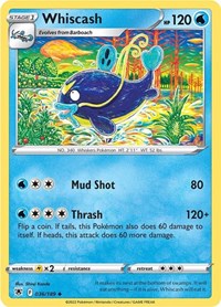 Whiscash (036/189) [SWSH10: Astral Radiance]