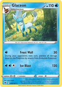 Glaceon (038/189) [SWSH10: Astral Radiance]