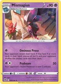 Mismagius (059/189) [SWSH10: Astral Radiance]