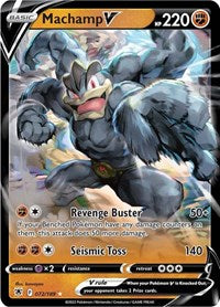 Machamp V (072/189) [SWSH10: Astral Radiance]