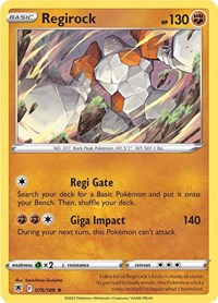 Regirock (075/189) [SWSH10: Astral Radiance]