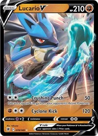 Lucario V (078/189) [SWSH10: Astral Radiance]