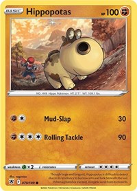 Hippopotas (079/189) [SWSH10: Astral Radiance]