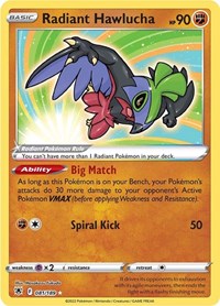 Radiant Hawlucha (081/189) [SWSH10: Astral Radiance]