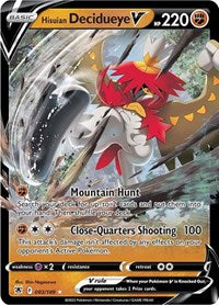 Hisuian Decidueye V (083/189) [SWSH10: Astral Radiance]