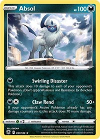 Absol (097/189) [SWSH10: Astral Radiance]