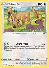 Stantler (125/189) [SWSH10: Astral Radiance]