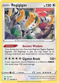 Regigigas (130/189) [SWSH10: Astral Radiance]