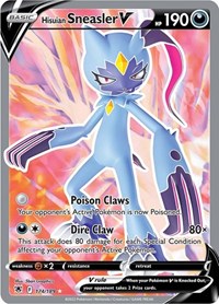 Hisuian Sneasler V (Full Art) (174/189) [SWSH10: Astral Radiance]