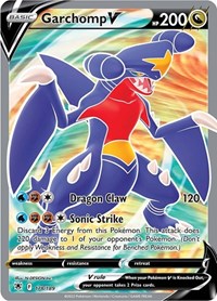 Garchomp V (Full Art) (178/189) [SWSH10: Astral Radiance]