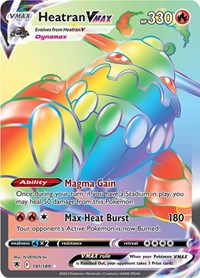 Heatran VMAX (Secret) (191/189) [SWSH10: Astral Radiance]