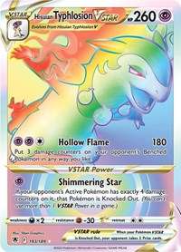 Hisuian Typhlosion VSTAR (Secret) (193/189) [SWSH10: Astral Radiance]