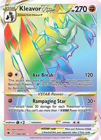 Kleavor VSTAR (Secret) (196/189) [SWSH10: Astral Radiance]