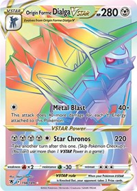 Origin Forme Dialga VSTAR (Secret) (198/189) [SWSH10: Astral Radiance]