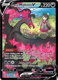 Galarian Moltres V (TG20/TG30) [SWSH10: Astral Radiance Trainer Gallery]