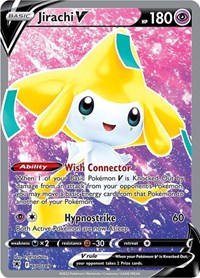 Jirachi V (Full Art) (170/189) [SWSH10: Astral Radiance]