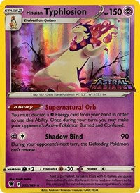 Hisuian Typhlosion - 052/189 (GameStop Exclusive) (052/189) [Miscellaneous Cards & Products]
