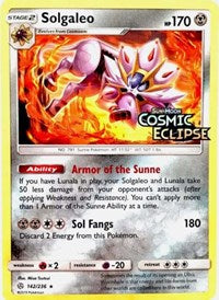 Solgaleo - 142/236 (Cosmic Eclipse Stamped) (142/236) [Miscellaneous Cards & Products]