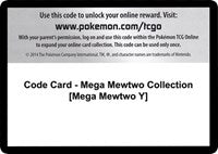 Code Card - Mega Mewtwo Collection [Mega Mewtwo Y] [XY - BREAKthrough]