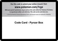 Code Card - Pyroar Box [XY - Flashfire]