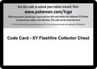 Code Card - XY Flashfire Collector Chest [XY - Flashfire]