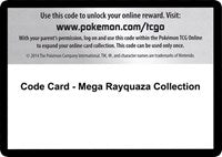 Code Card - Mega Rayquaza Collection [XY - Roaring Skies]