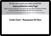 Code Card - Rayquaza EX Box [XY - Roaring Skies]