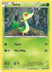Snivy - 1/114 (Cosmos Holo) (001/114) [Miscellaneous Cards & Products]
