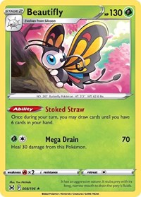 Beautifly (008/196) [SWSH11: Lost Origin]
