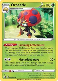 Orbeetle (020/196) [SWSH11: Lost Origin]