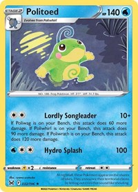 Politoed (032/196) [SWSH11: Lost Origin]