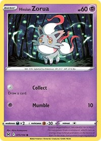 Hisuian Zorua (075/196) [SWSH11: Lost Origin]