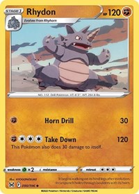 Rhydon (090/196) [SWSH11: Lost Origin]
