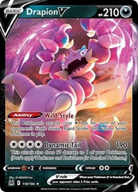 Drapion V (118/196) [SWSH11: Lost Origin]