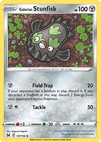 Galarian Stunfisk (127/196) [SWSH11: Lost Origin]