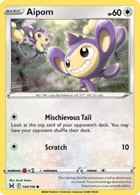 Aipom (144/196) [SWSH11: Lost Origin]
