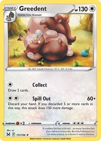 Greedent (151/196) [SWSH11: Lost Origin]