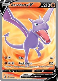 Aerodactyl V (Full Art) (179/196) [SWSH11: Lost Origin]