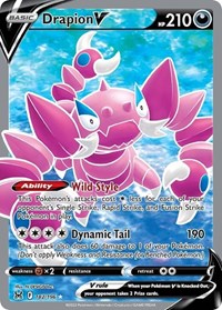 Drapion V (Full Art) (182/196) [SWSH11: Lost Origin]