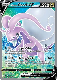 Hisuian Goodra V (Full Art) (187/196) [SWSH11: Lost Origin]