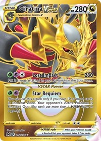 Giratina VSTAR (212) (Secret) (212/196) [SWSH11: Lost Origin]