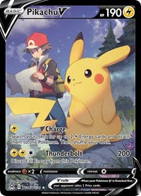 Pikachu V (TG16/TG30) [SWSH11: Lost Origin Trainer Gallery]
