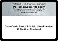 Code Card - Sword & Shield Ultra-Premium Collection: Charizard [Miscellaneous Cards & Products]