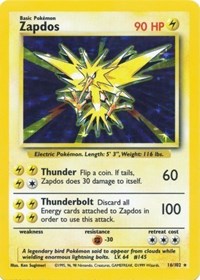 Zapdos (016/102) [Base Set]